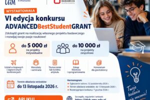 Wystartowała VI edycja konkursu ADVANCEDBestStudentGRANT